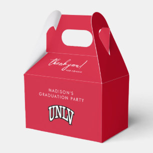 University of Nevada, Las Vegas Graduation 5 Favor Boxes