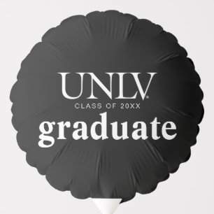 University of Nevada   Las Vegas UNLV Wordmark Balloon