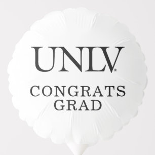 University of Nevada   Las Vegas UNLV Wordmark Balloon