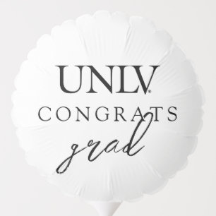 University of Nevada   Las Vegas UNLV Wordmark Balloon