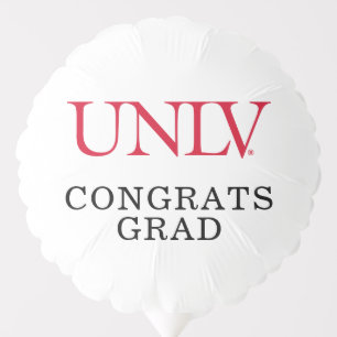 University of Nevada   Las Vegas UNLV Wordmark Balloon