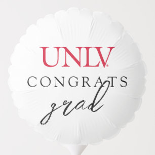 University of Nevada   Las Vegas UNLV Wordmark Balloon