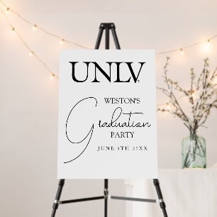 University of Nevada   Las Vegas UNLV Wordmark Foam Board