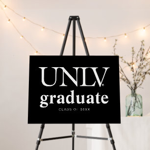 University of Nevada   Las Vegas UNLV Wordmark Foam Board