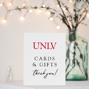 University of Nevada   Las Vegas UNLV Wordmark Foam Board