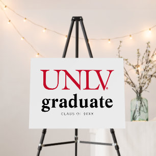 University of Nevada   Las Vegas UNLV Wordmark Foam Board