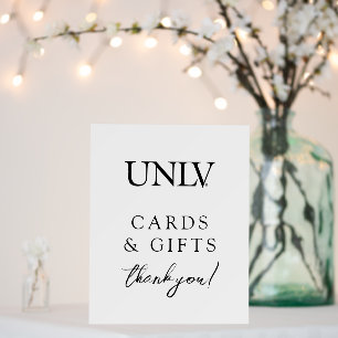 University of Nevada   Las Vegas UNLV Wordmark Foam Board