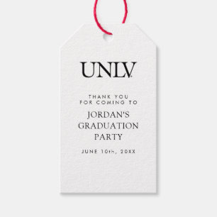 University of Nevada Las Vegas UNLV Wordmark Gift Tags