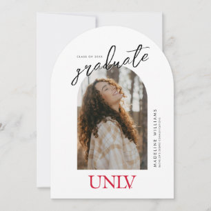 University of Nevada   Las Vegas UNLV Wordmark Invitation