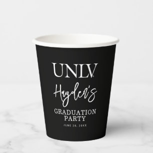 University of Nevada   Las Vegas UNLV Wordmark Paper Cups