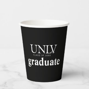University of Nevada   Las Vegas UNLV Wordmark Paper Cups