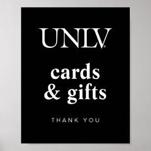 University of Nevada   Las Vegas UNLV Wordmark Poster