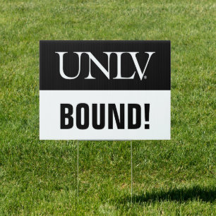 University of Nevada   Las Vegas UNLV Wordmark Sign