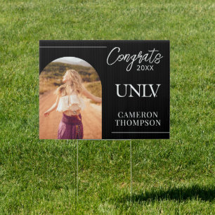University of Nevada   Las Vegas UNLV Wordmark Sign