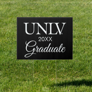 University of Nevada   Las Vegas UNLV Wordmark Sign