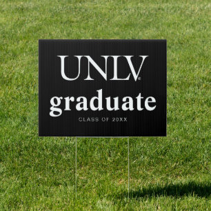 University of Nevada   Las Vegas UNLV Wordmark Sign