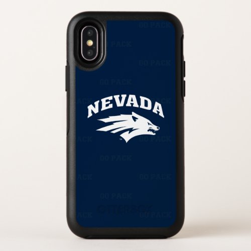 University of Nevada Logo Watermark OtterBox Symmetry iPhone XS Case