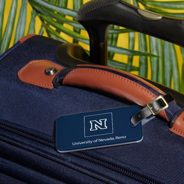 University of Nevada Luggage Tag (Front Insitu 3)
