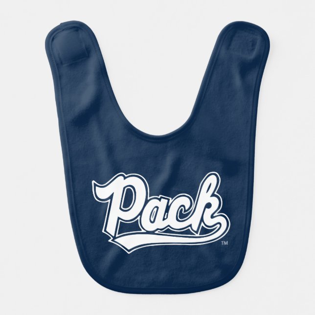 University of Nevada Pack Baby Bib (Front)