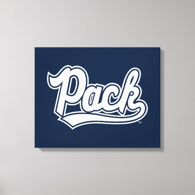 University of Nevada Pack Canvas Print (Front)