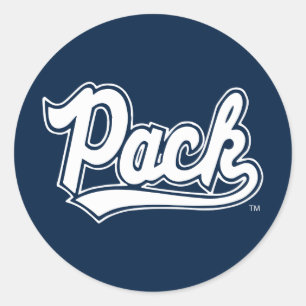 University of Nevada Pack Classic Round Sticker