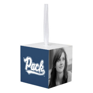 University of Nevada Pack Cube Ornament
