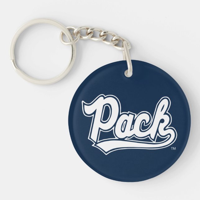 University of Nevada Pack Keychain (Front)