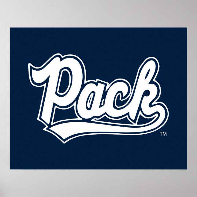 University of Nevada Pack Poster (Front)