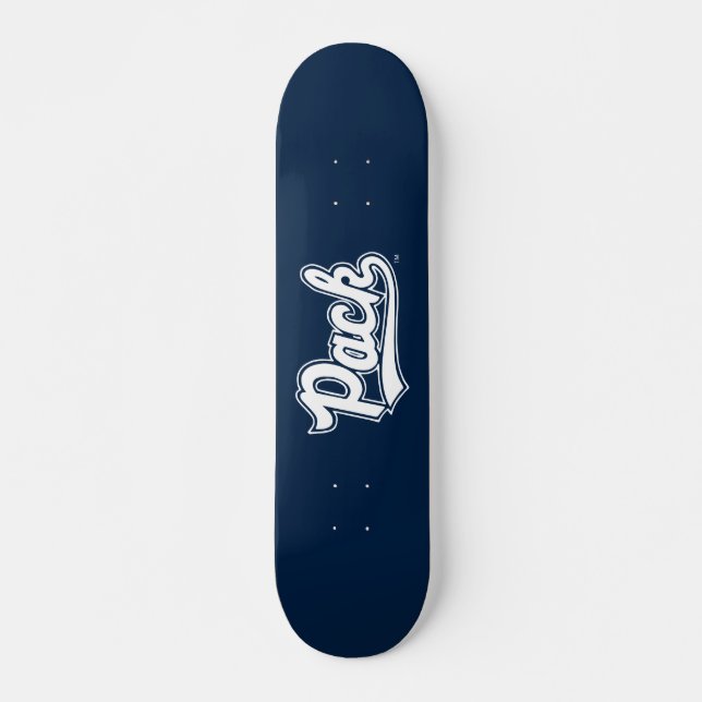 University of Nevada Pack Skateboard (Front)