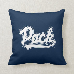 University of Nevada Pack Throw Pillow