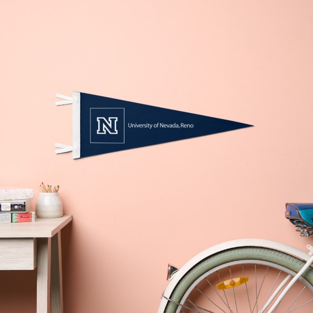 University of Nevada Pennant Flag (Front)