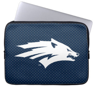 University of Nevada Polka Dot Pattern Laptop Sleeve