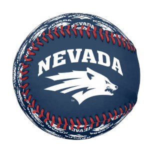 University of Nevada Sport Wolf Logo Baseball