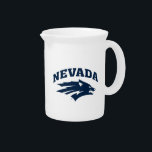 University of Nevada Sport Wolf Logo Beverage Pitcher<br><div class="desc">Check out these Nevada Wolf Pack designs! Show off your Silver and Blue pride with these new University products. These make the perfect gifts for the Nevada student, alumni, family, friend or fan in your life. All of these Zazzle products are customizable with your name, class year, or club. Go...</div>