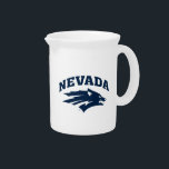 University of Nevada Sport Wolf Logo Beverage Pitcher<br><div class="desc">Check out these Nevada Wolf Pack designs! Show off your Silver and Blue pride with these new University products. These make the perfect gifts for the Nevada student, alumni, family, friend or fan in your life. All of these Zazzle products are customizable with your name, class year, or club. Go...</div>