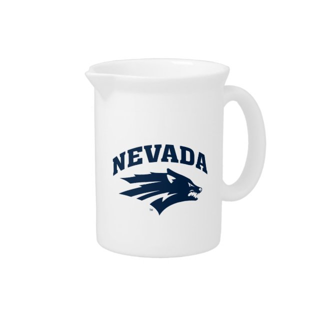 University of Nevada Sport Wolf Logo Beverage Pitcher (Right)