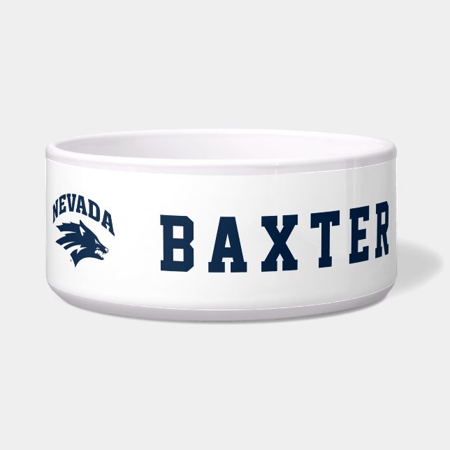 University of Nevada Sport Wolf Logo Bowl (Front)