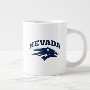 University of Nevada Sport Wolf Logo Giant Coffee Mug
