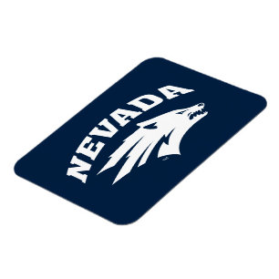 University of Nevada Sport Wolf Logo Magnet