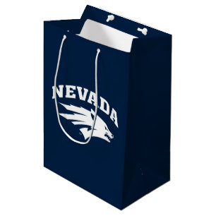 University of Nevada Sport Wolf Logo Medium Gift Bag
