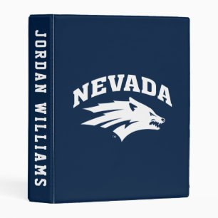 University of Nevada Sport Wolf Logo Mini Binder