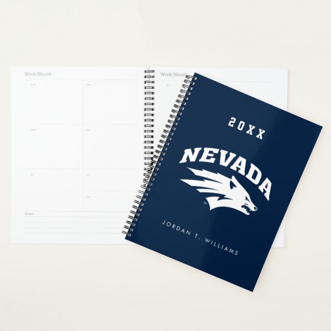 University of Nevada Sport Wolf Logo Planner (Display)