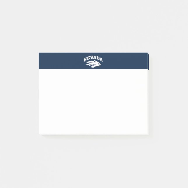 University of Nevada Sport Wolf Logo Post-it Notes (Front)