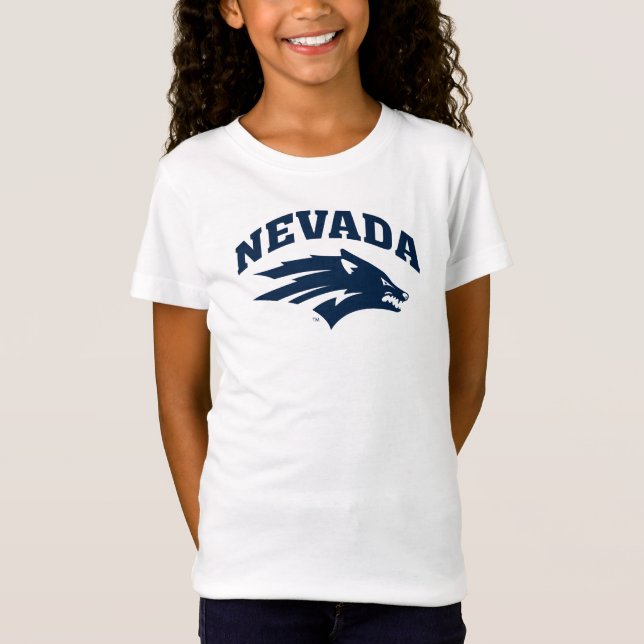 University of Nevada Sport Wolf Logo T-Shirt (Front)