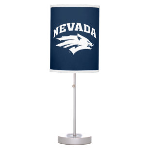 University of Nevada Sport Wolf Logo Table Lamp