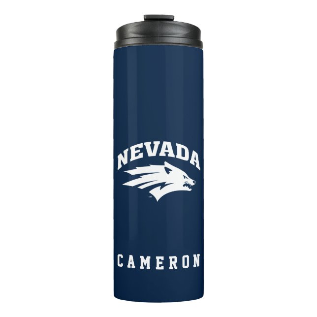 University of Nevada Sport Wolf Logo Thermal Tumbler (Front)