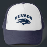 University of Nevada Sport Wolf Logo Trucker Hat<br><div class="desc">Check out these Nevada Wolf Pack designs! Show off your Silver and Blue pride with these new University products. These make the perfect gifts for the Nevada student, alumni, family, friend or fan in your life. All of these Zazzle products are customizable with your name, class year, or club. Go...</div>
