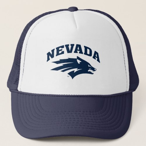 University of Nevada Sport Wolf Logo Trucker Hat