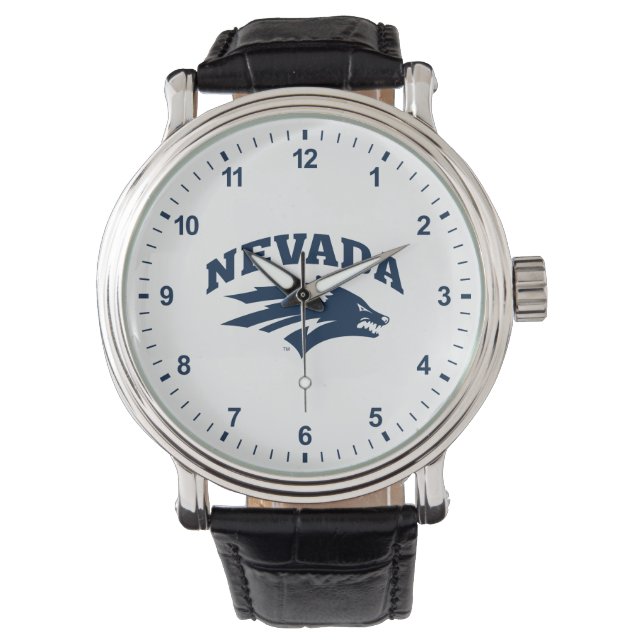 University of Nevada Sport Wolf Logo Watch (Front)