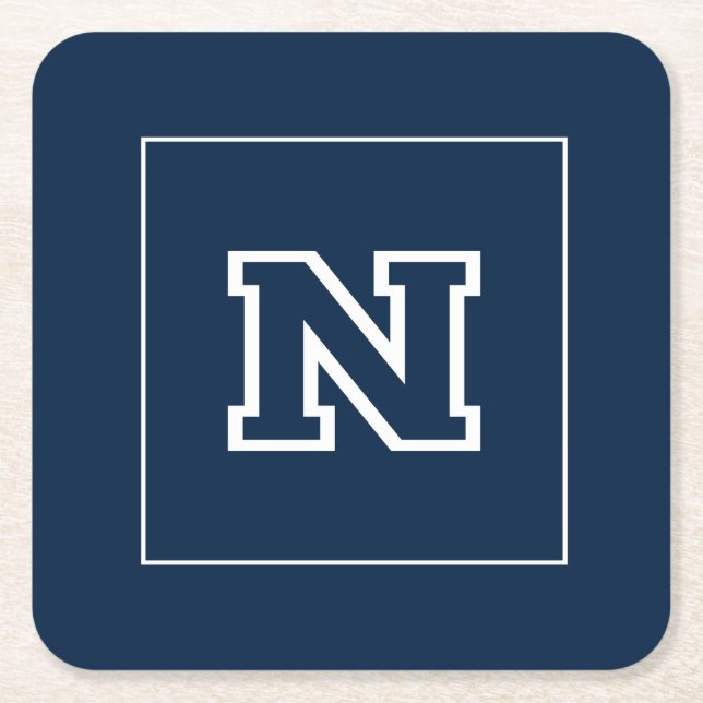 University of Nevada Square Paper Coaster (Front)